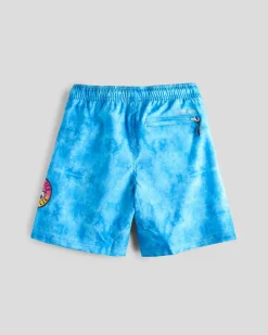 Toddlers|Shorts & Bottoms*Salty Life Toddlers' Billow Elastic Waist Shorts Blue Mottle