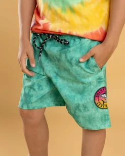 Toddlers|Shorts & Bottoms*Salty Life Toddlers' Billow Elastic Waist Shorts Mint Mottle