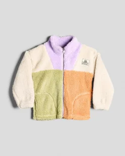 Toddlers|Outerwear*Rip Curl Toddlers' Block Party Polar Fleece Jumper Lilac
