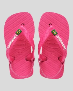Toddlers' Brazil Logo Thongs Kids Toddlers|Flip Flops