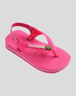 Toddlers' Brazil Logo Thongs Kids Toddlers|Flip Flops