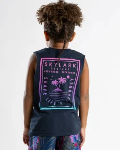 Toddlers|Tops & T-Shirts*Skylark Toddlers' Calm Muscle Tank Navy