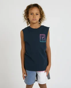 Toddlers|Tops & T-Shirts*Skylark Toddlers' Calm Muscle Tank Navy