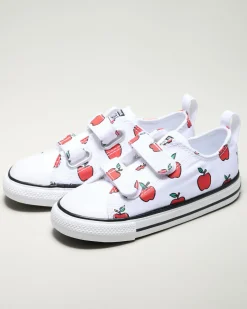Toddlers|Sneakers*Converse Toddlers' Chuck Taylor All Star Allover Easy On Shoes White/red/black