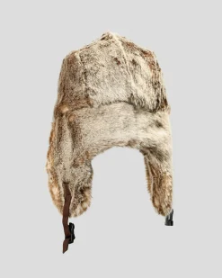 Toddlers|Headwear*Miscellaneous Toddlers' Cosy Fur Trapper Hat Grey/brown