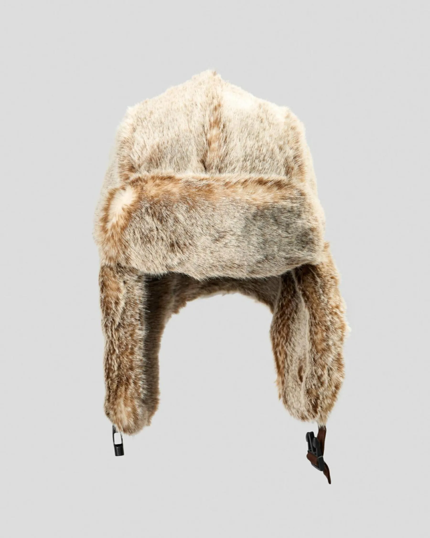 Toddlers|Headwear*Miscellaneous Toddlers' Cosy Fur Trapper Hat Grey/brown