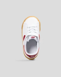 Toddlers|Sneakers*Nike Toddlers' Court Legacy Shoes White/team Red/ Gum Yellow