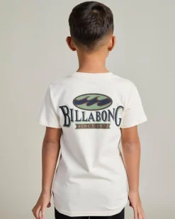 Toddlers|Tops & T-Shirts*Billabong Toddlers' Double Spread T-Shirt Off White