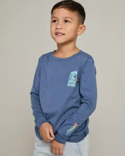 Toddlers|Tops & T-Shirts*Rip Curl Toddlers' Energy Long Sleeve Shirt Vintage Navy