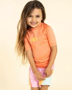Online Toddlers' Essential Short Sleeve Rash Vest Kids Rash Vests|Toddlers
