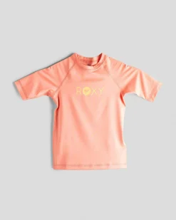 Online Toddlers' Essential Short Sleeve Rash Vest Kids Rash Vests|Toddlers