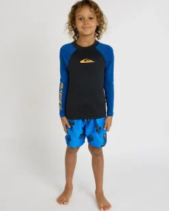 Hot Toddlers' Everyday UPF50 Long Sleeve Rash Vest Kids/BOY Rashies|Toddlers