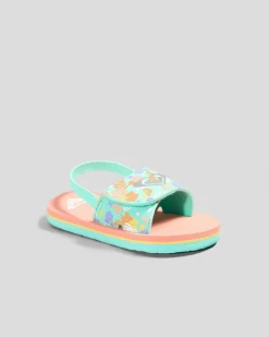 Toddlers|Flip Flops*Roxy Toddlers' Finn Thongs Mint