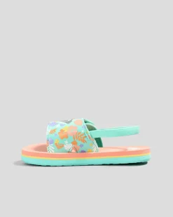 Toddlers|Flip Flops*Roxy Toddlers' Finn Thongs Mint