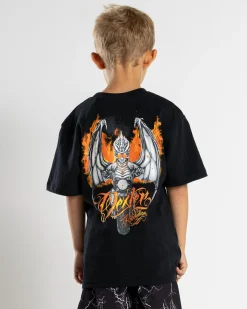 Tops & T-Shirts|Toddlers*Dexter Toddler's Flare T-Shirt Black