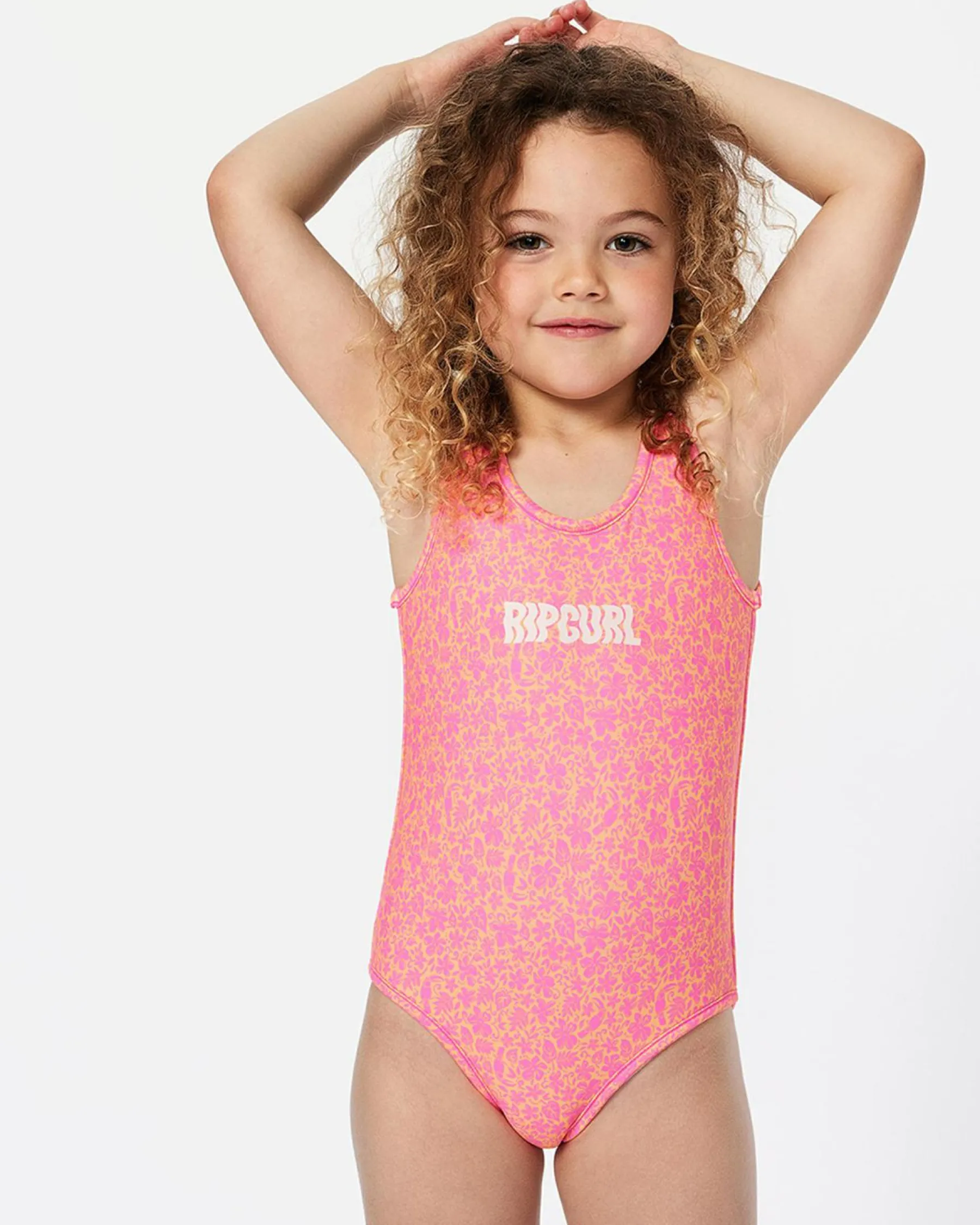 Surf|One Pieces*Rip Curl Toddler's Floral Reversible One Piece Swimsuit Multico