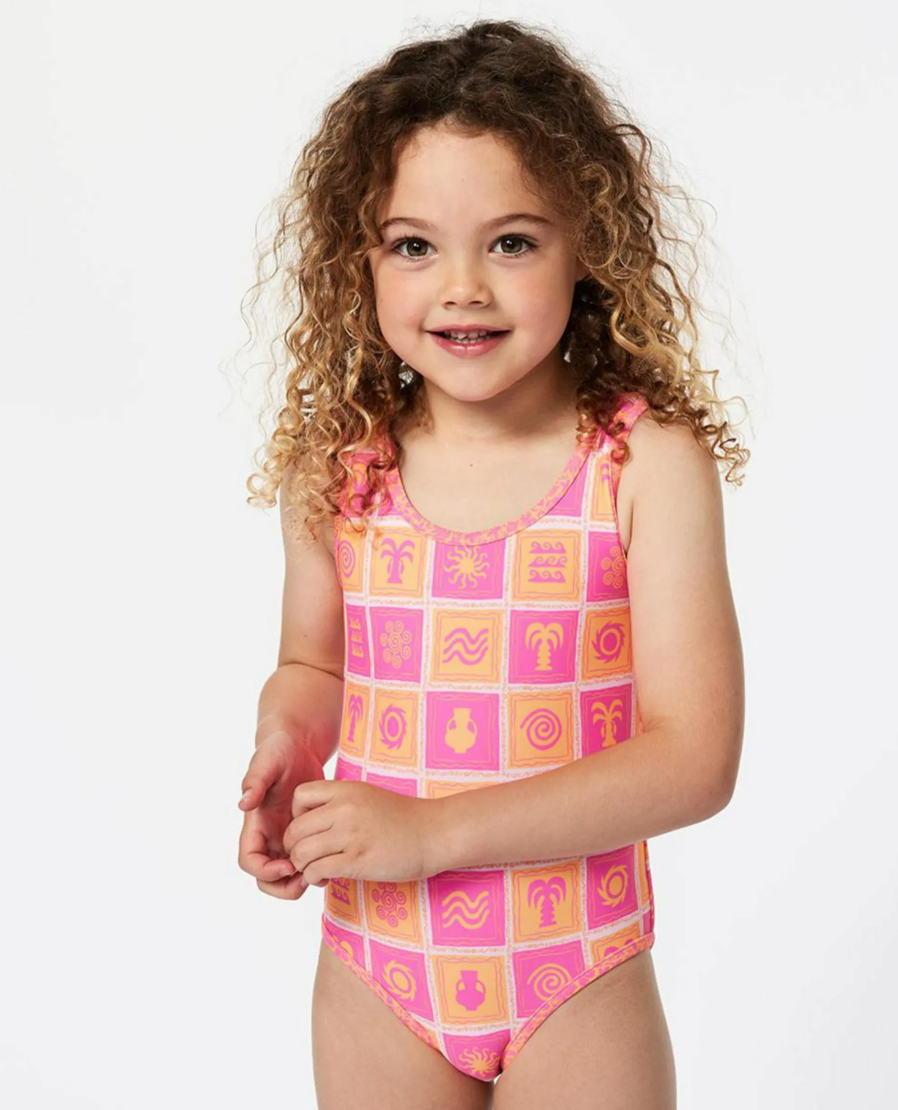 Surf|One Pieces*Rip Curl Toddler's Floral Reversible One Piece Swimsuit Multico
