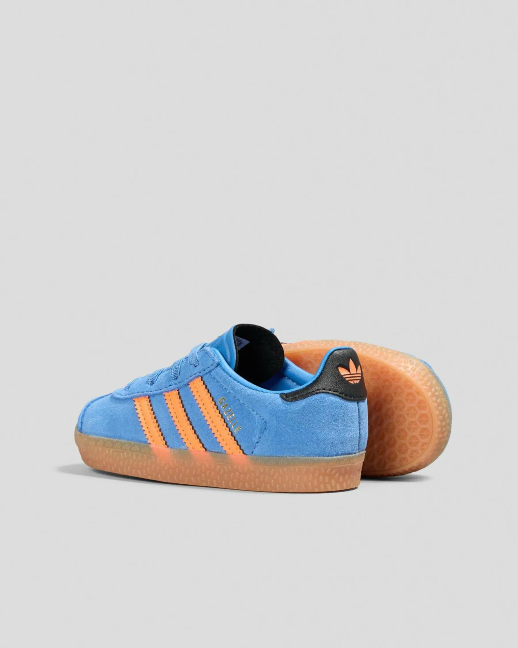 Toddlers|Toddlers*adidas Toddlers' Gazelle Shoes Focus Blue/solar Orange/core Black