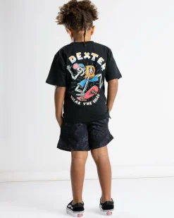 Tops & T-Shirts*Dexter Toddlers' Going Skating T-Shirt Black