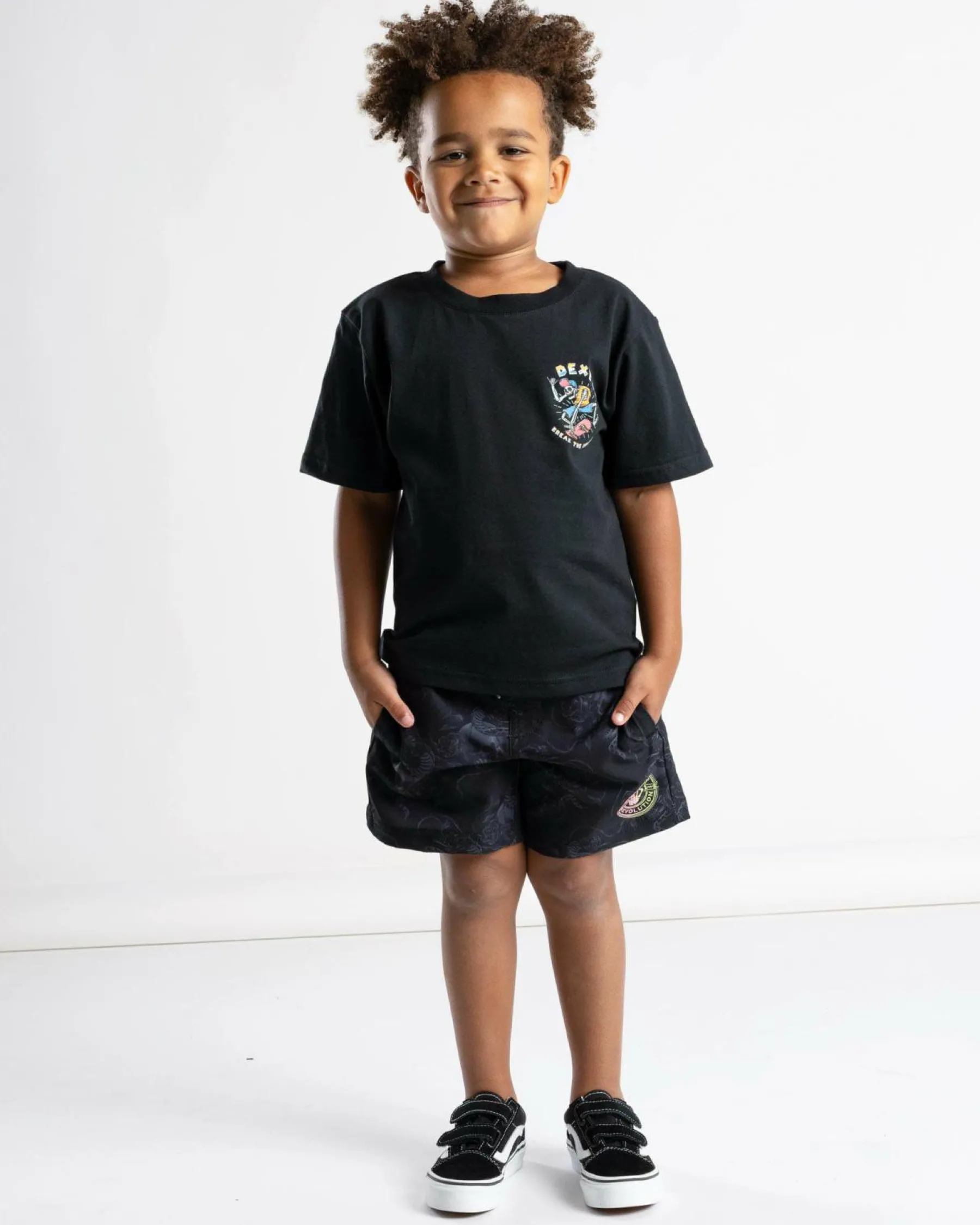 Tops & T-Shirts*Dexter Toddlers' Going Skating T-Shirt Black