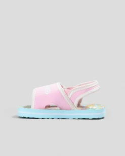 Toddlers|Flip Flops*Billabong Toddlers Groms In My Dreams Slide Blue Glow