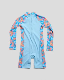 Best Toddlers' Hibiscus Hugs Springsuit Kids Surf|Wetsuits & Surfsuits