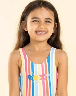 Toddlers' Holy Stripe One Piece Swimsuit Kids Surf|One Pieces