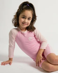 Surf|Wetsuits & Surfsuits*Rip Curl Toddlers' Icon Warm Long Sleeve Surfsuit Bright Pink