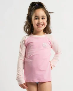 Best Toddlers' Icons UV Brushed Long Sleeve Rash Vest Kids Rash Vests|Toddlers