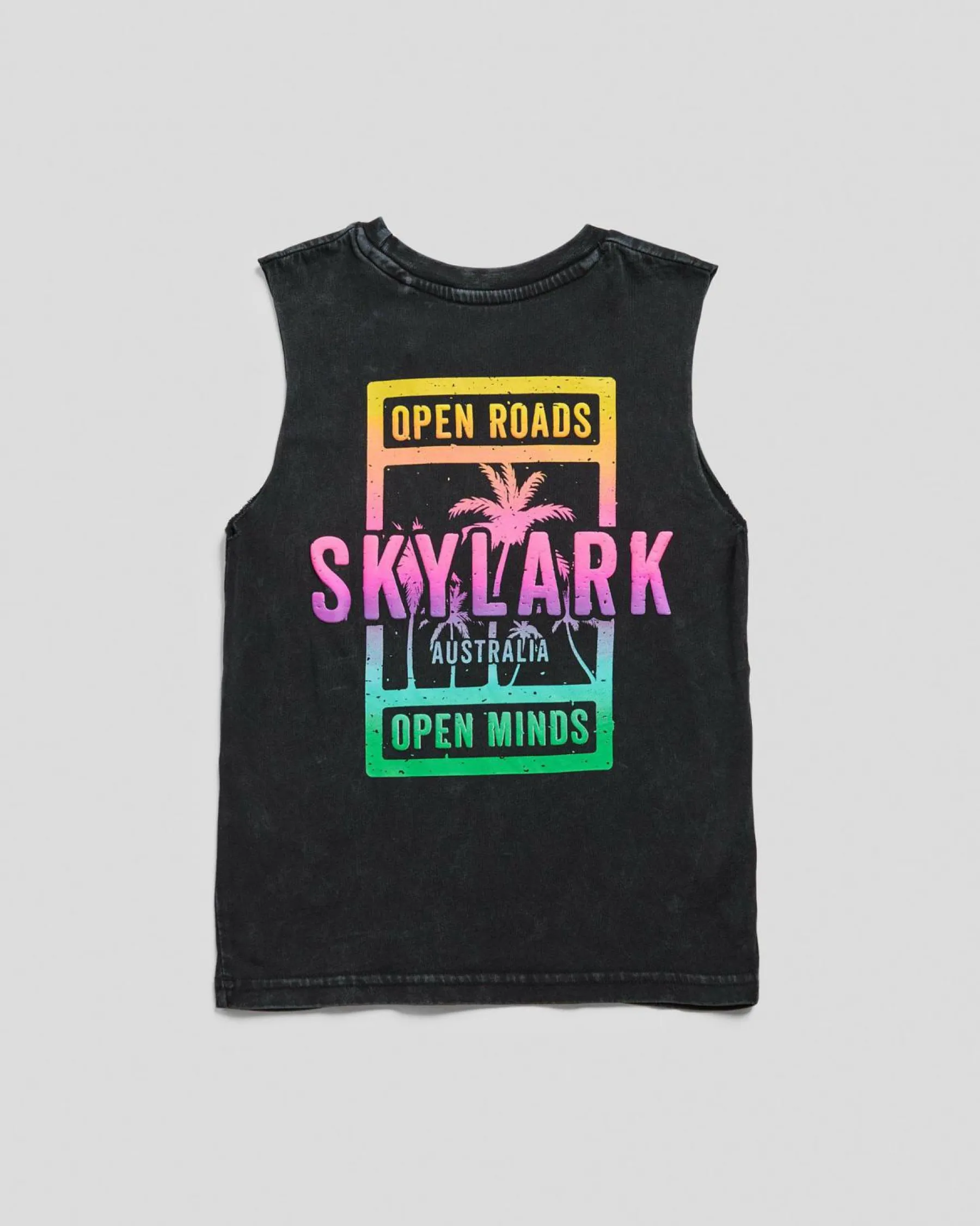 Toddlers|Tops & T-Shirts*Skylark Toddlers' Illuminate Muscle Tank Navy Acid