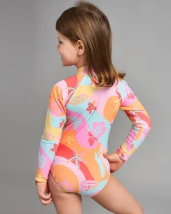 Surf|Wetsuits & Surfsuits*Rip Curl Toddlers' Island Days Long Sleeve Surfsuit Multico