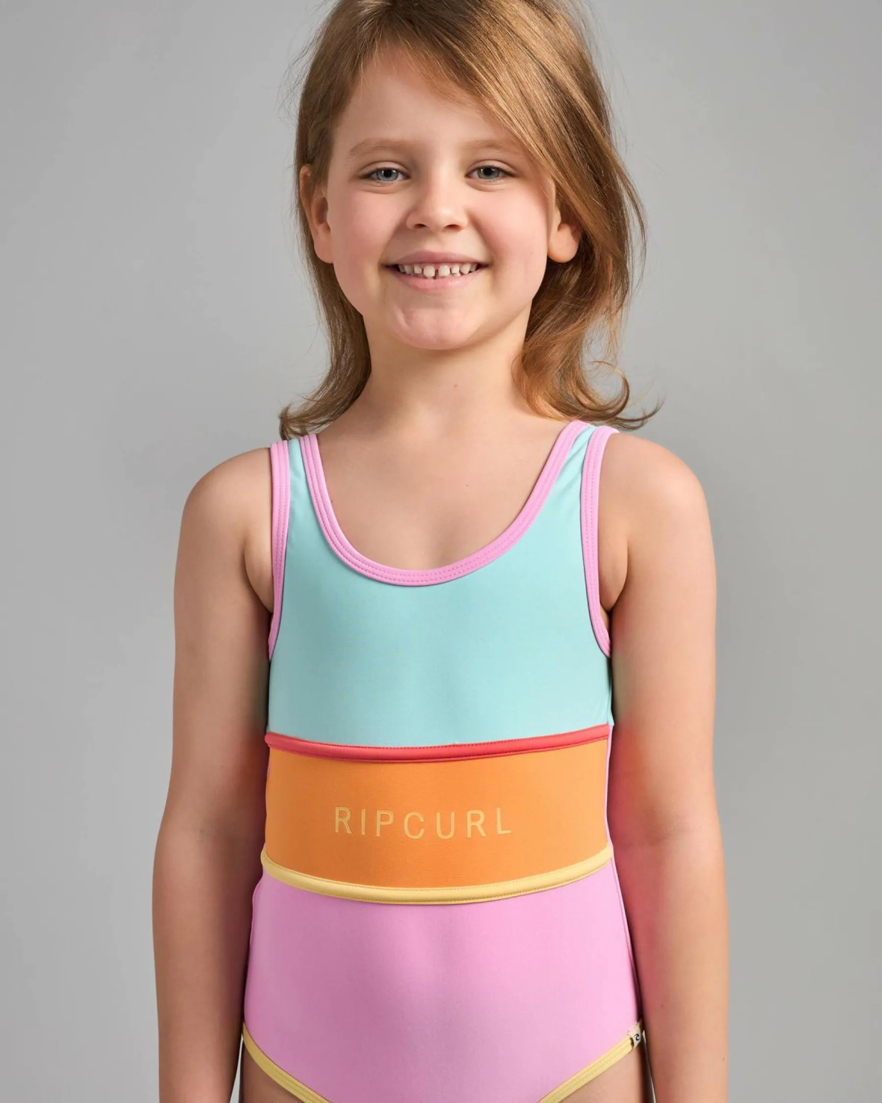 Surf|One Pieces*Rip Curl Toddlers' Island Days One Piece Swimsuit Pink