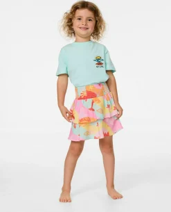 Bottoms*Rip Curl Toddlers' Island Days Woven Skirt Pink