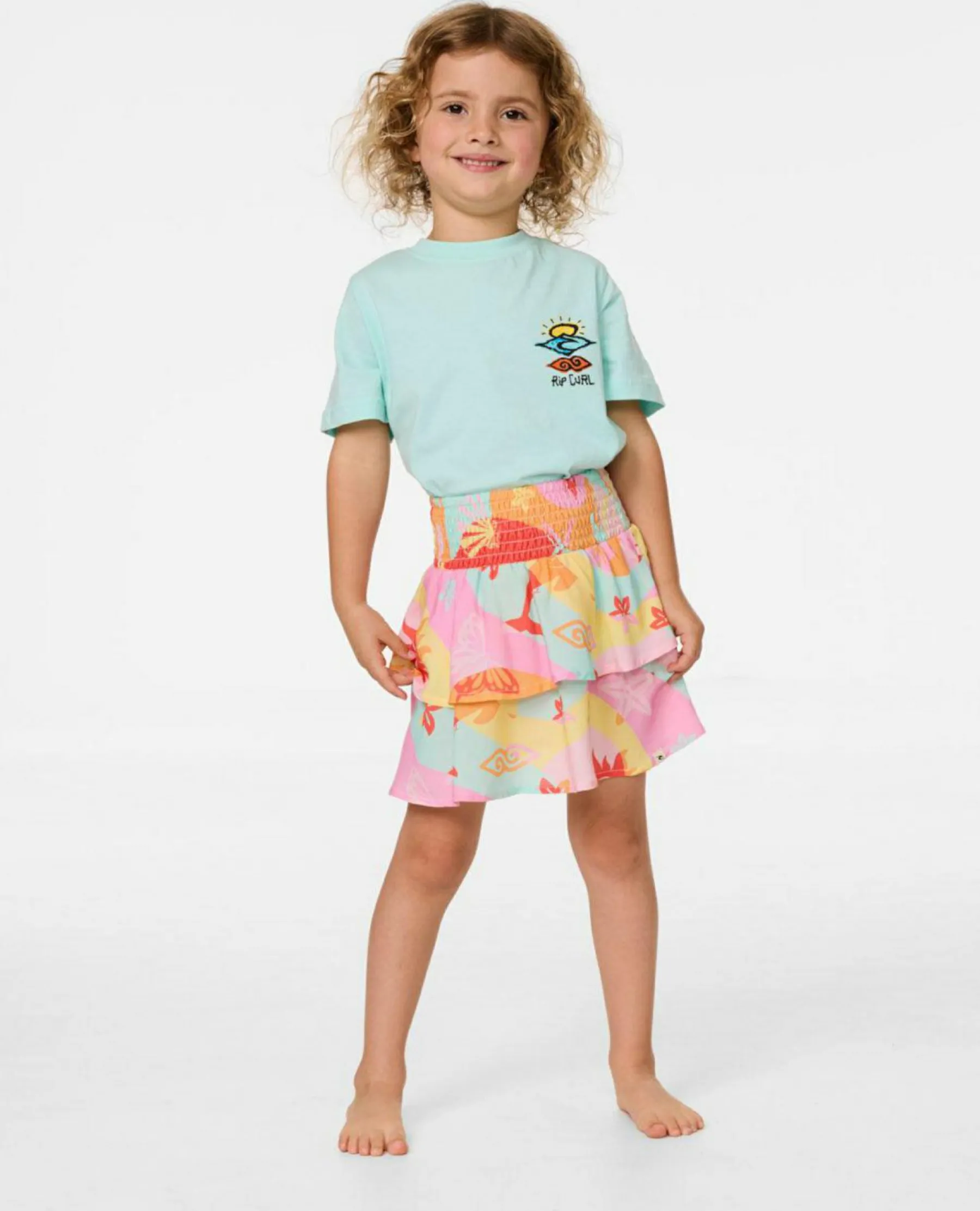 Bottoms*Rip Curl Toddlers' Island Days Woven Skirt Pink