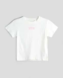 Tops*Rip Curl Toddlers' Island Relaxed Art T-Shirt Bone