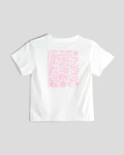 Tops*Rip Curl Toddlers' Island Relaxed Art T-Shirt Bone