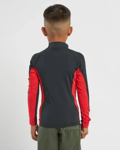 Toddlers' Jimmy Contrast Long Sleeve Rash Vest Kids/BOY Rashies|Toddlers