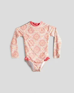 Toddlers' Just For You Long Sleeve Surfsuit Kids Surf|One Pieces