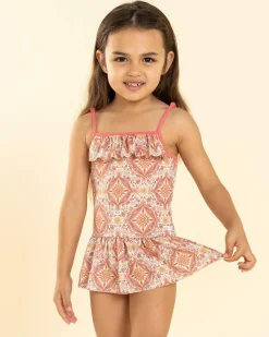 Clearance Toddlers' Just For You Olly One Piece Swimsuit Kids Surf|One Pieces