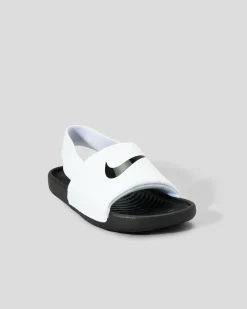 Toddlers|Slides*Nike Toddlers' Kawa Slides White/black