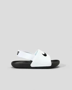 Toddlers|Slides*Nike Toddlers' Kawa Slides White/black