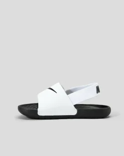 Toddlers|Slides*Nike Toddlers' Kawa Slides White/black