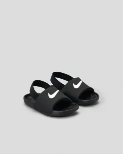 Toddlers|Flip Flops & Sandals*Nike Toddlers' Kawa Slides Sandals Black/white/white/white