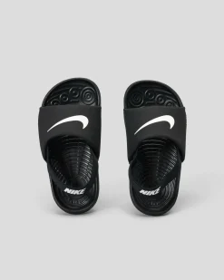 Toddlers|Flip Flops & Sandals*Nike Toddlers' Kawa Slides Sandals Black/white/white/white