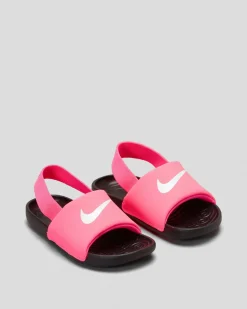 Toddlers|Flip Flops & Sandals*Nike Toddlers' Kawa Slides Sandals Digital Pink/white/black