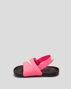 Toddlers|Flip Flops & Sandals*Nike Toddlers' Kawa Slides Sandals Digital Pink/white/black