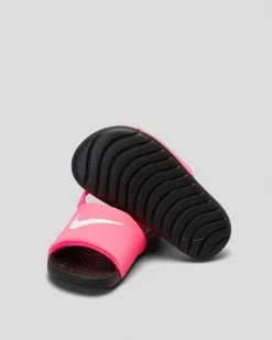 Toddlers|Flip Flops & Sandals*Nike Toddlers' Kawa Slides Sandals Digital Pink/white/black