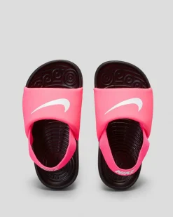 Toddlers|Flip Flops & Sandals*Nike Toddlers' Kawa Slides Sandals Digital Pink/white/black