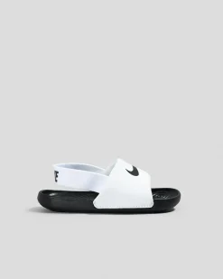 Toddlers|Flip Flops & Sandals*Nike Toddlers' Kawa Slides Sandals White/black/black/white