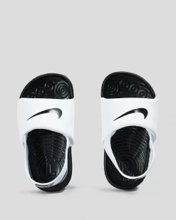 Toddlers|Flip Flops & Sandals*Nike Toddlers' Kawa Slides Sandals White/black/black/white